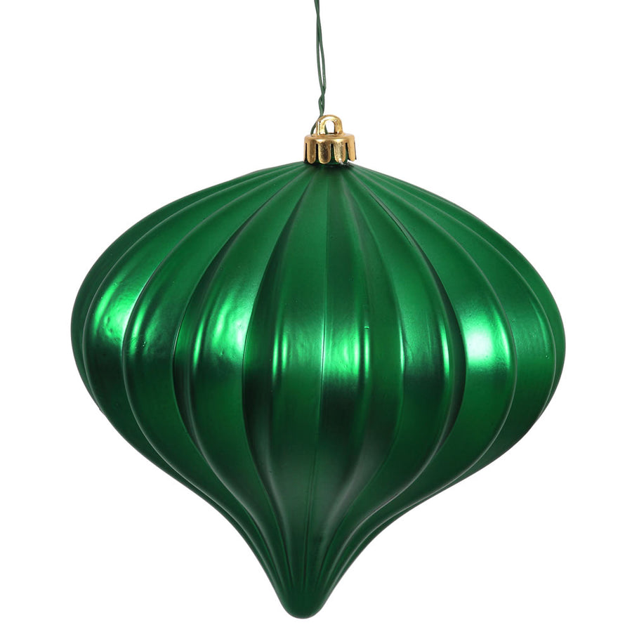 5.7" Green Matte Onion UV Drilled