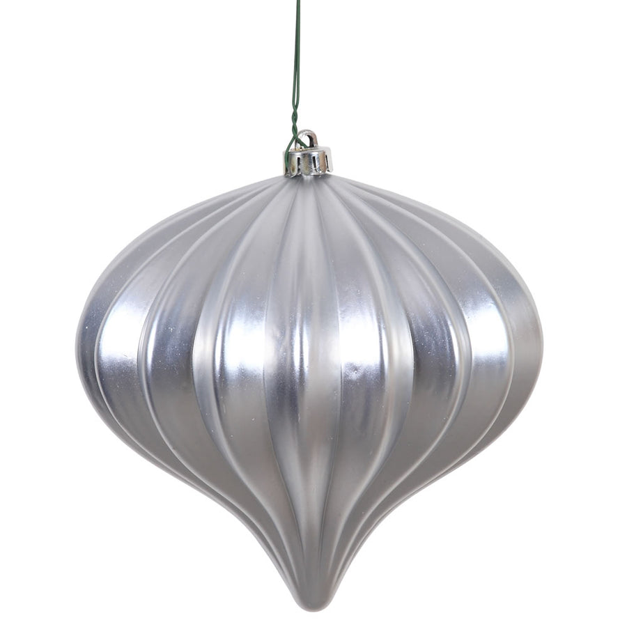 5.7" Silver Matte Onion UV Drilled