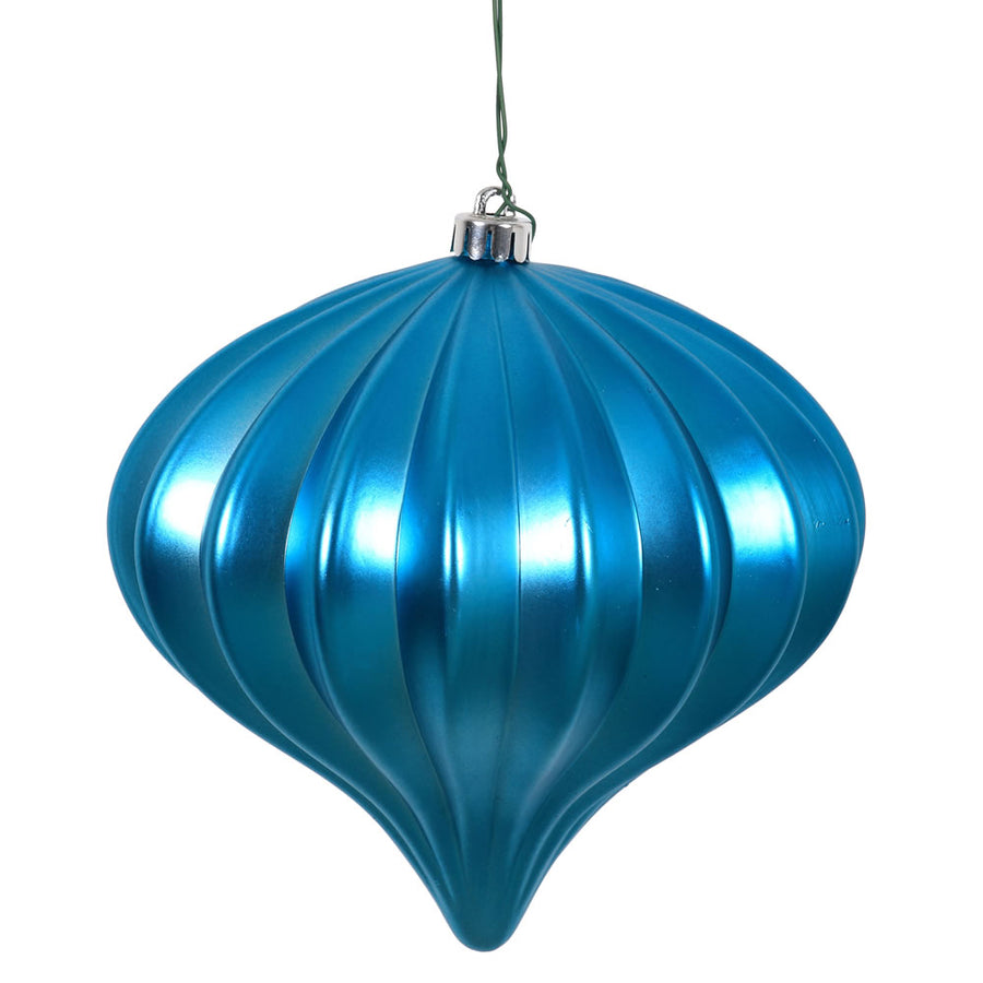 5.7" Turquoise Matte Onion UV Drill