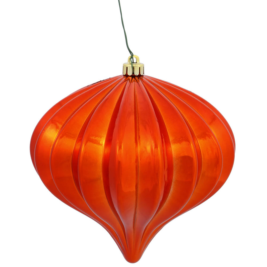 5.7" BurnOrange Shiny Onion UV Dril