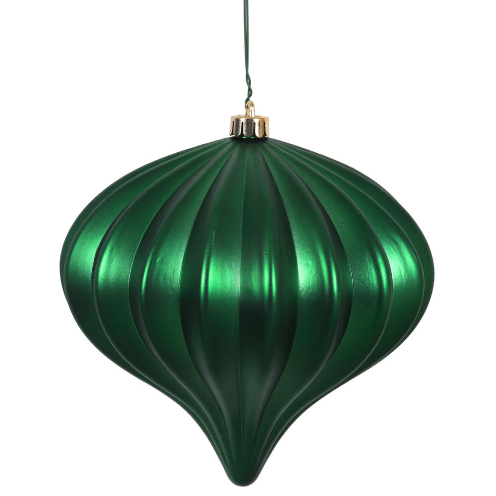 5.7" Emerald Matte Onion UV Drilled