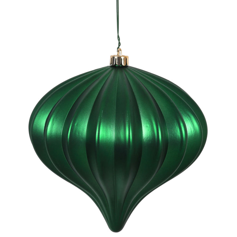 5.7" Emerald Matte Onion UV Drilled