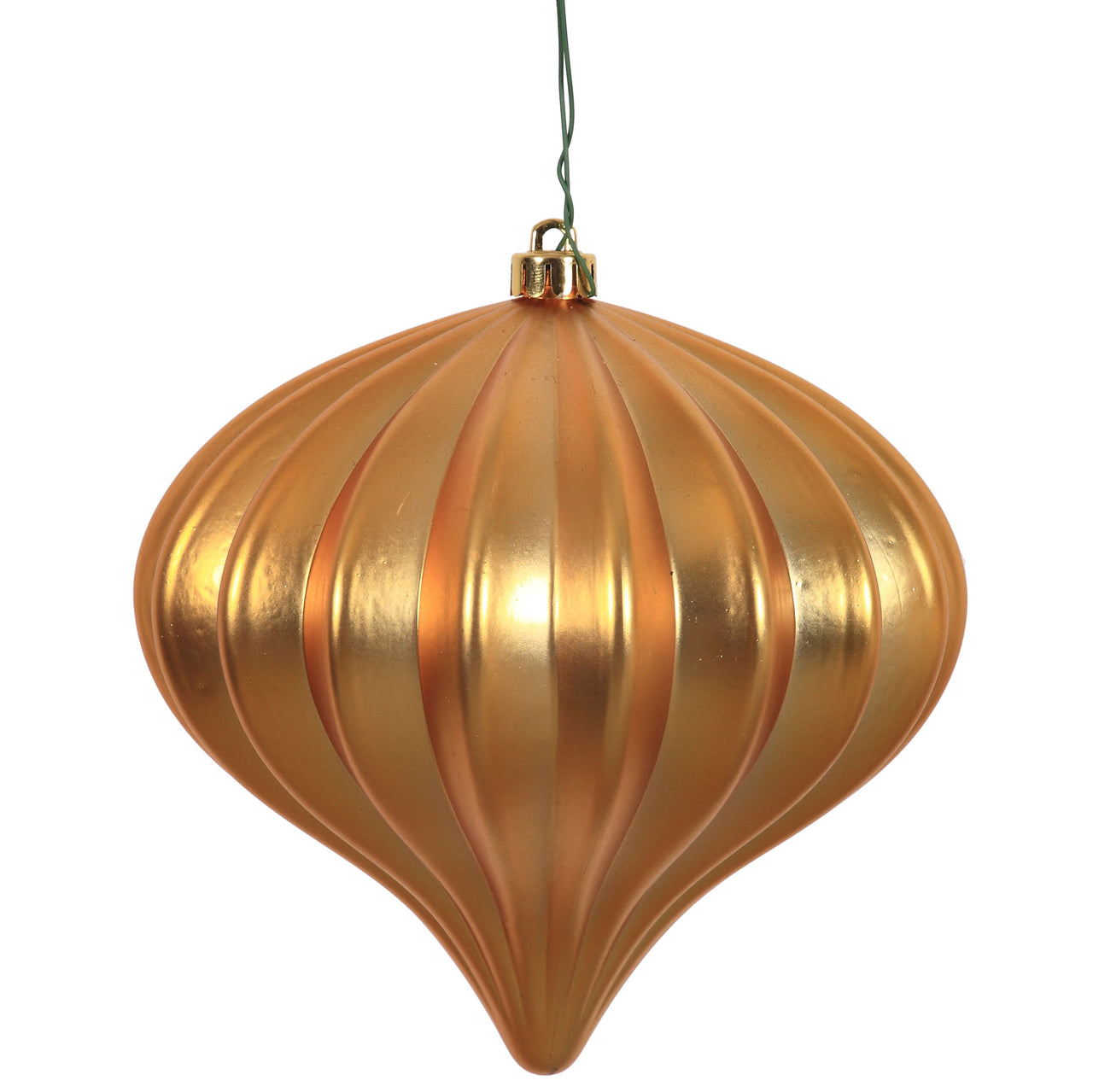 5.7" Antq Gold Matte Onion UV Drill