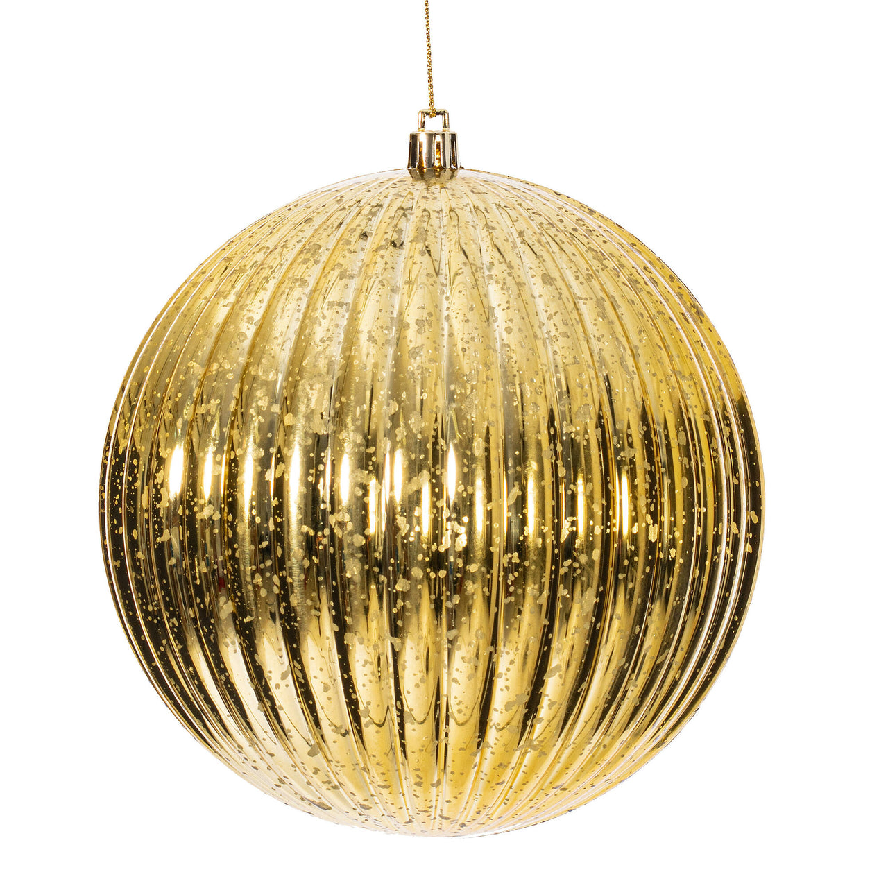 6" Gold Mercury Lined Ball