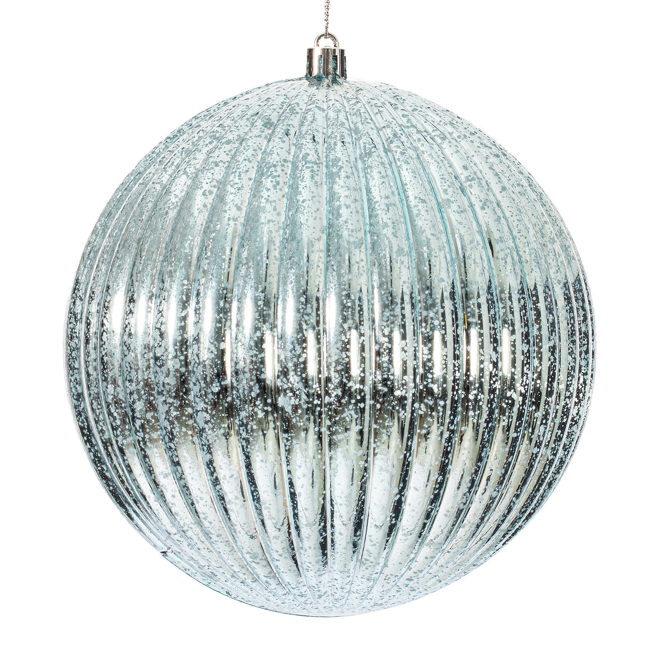 6" Baby Blue Mercury Lined Ball