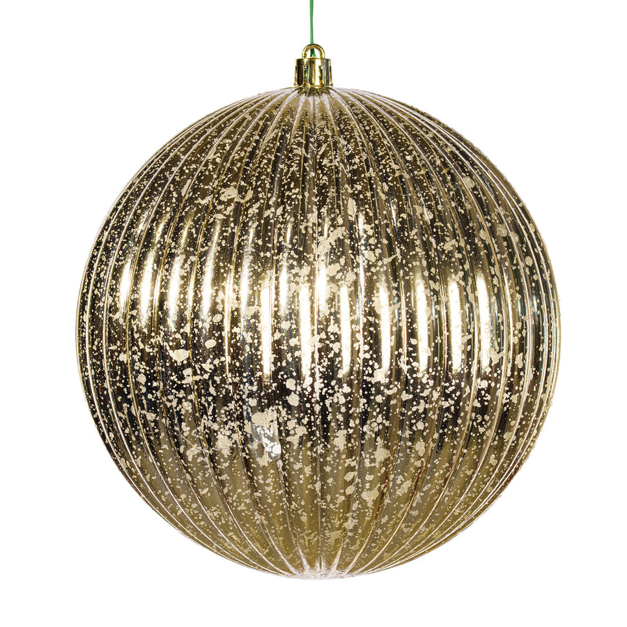 6" Champagne Mercury Lined Ball