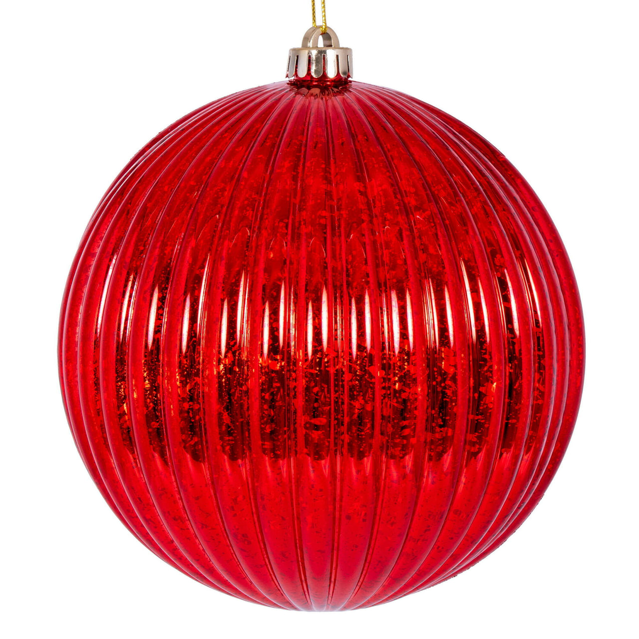 4" Red Mercury Lined Ball