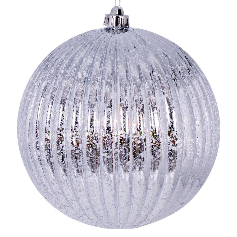 4" Silver Mercury Lined Ball
