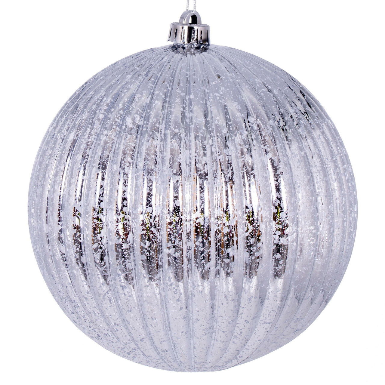 8" Silver Mercury Lined Ball