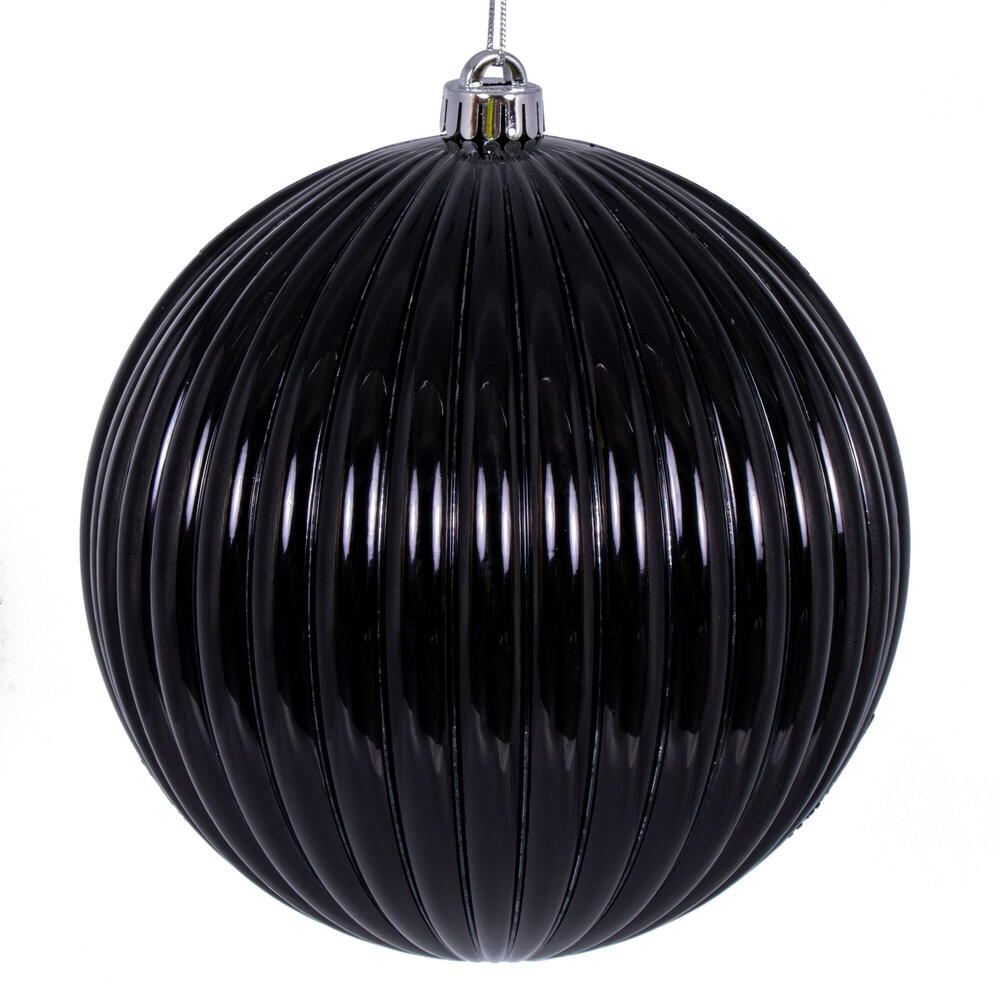 8" Black Mercury Lined Ball