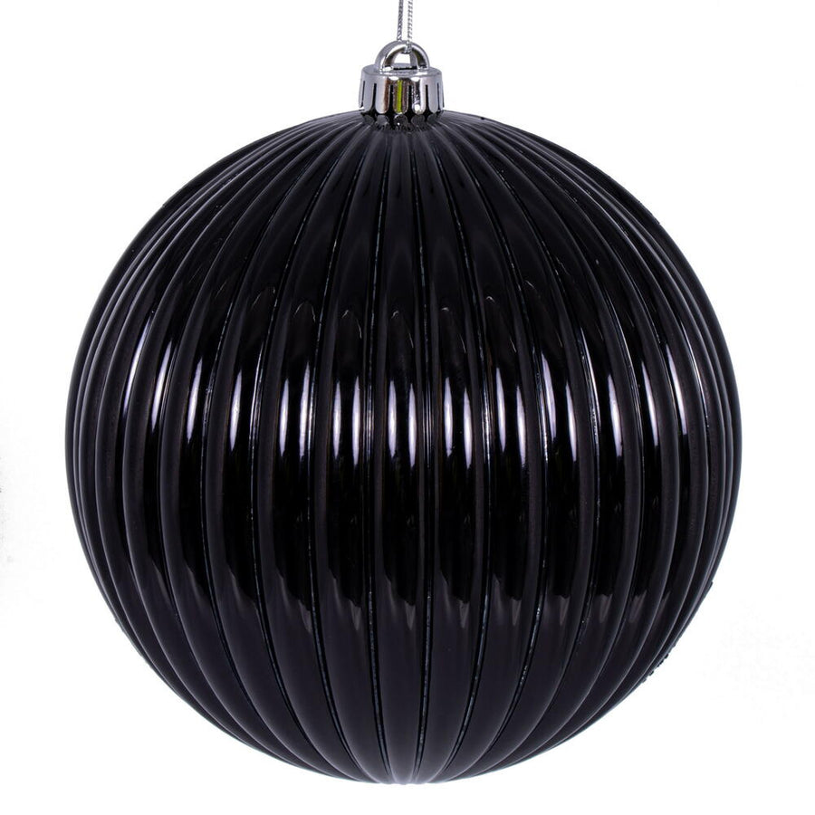 8" Black Mercury Lined Ball