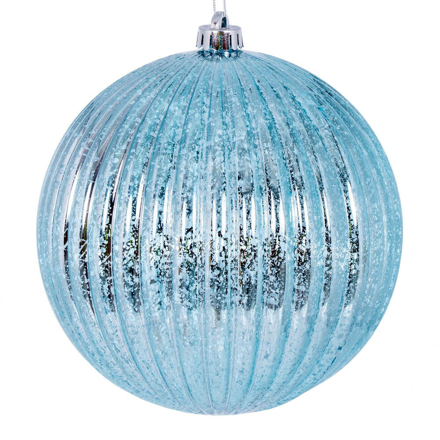 4" Baby Blue Mercury Lined Ball