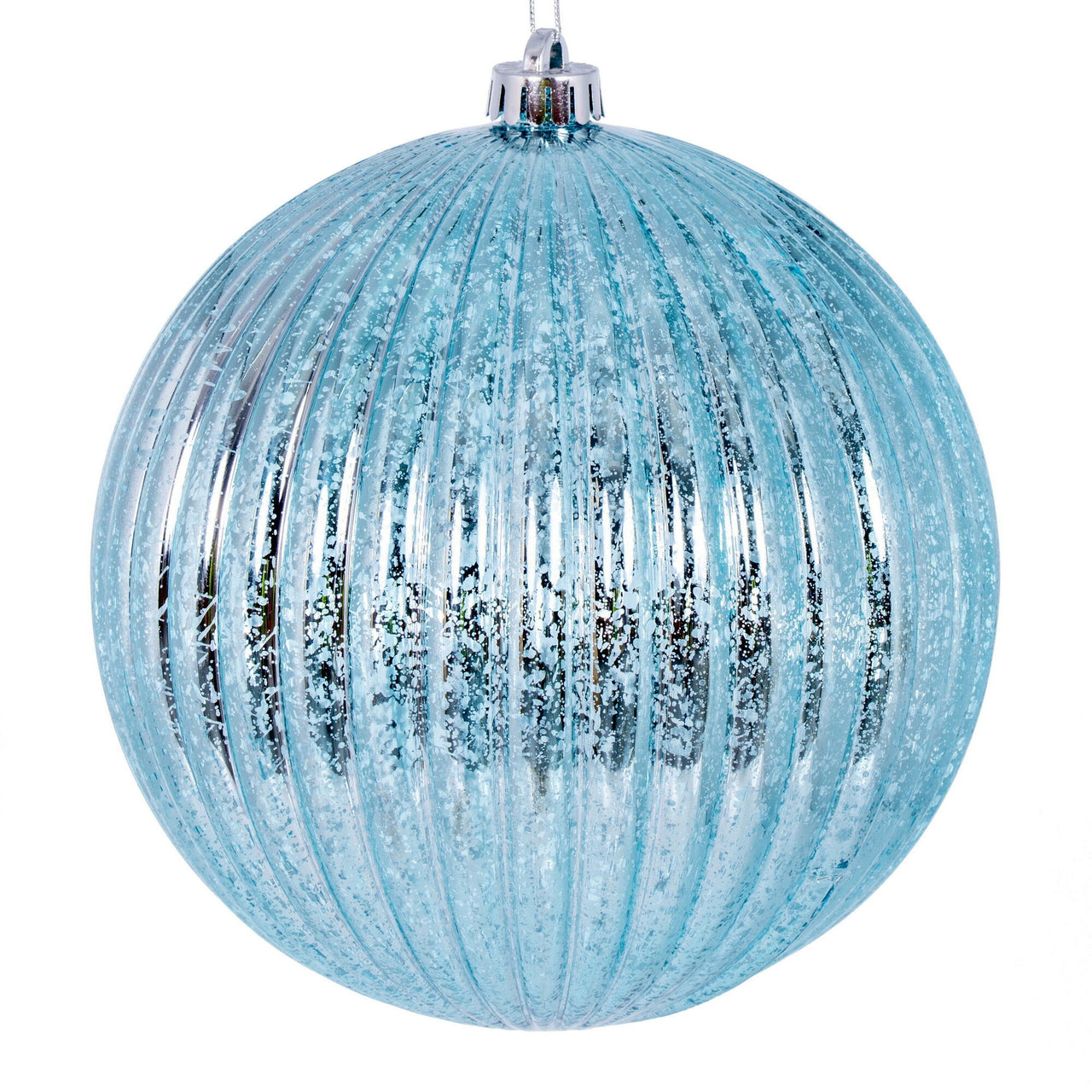 8" Baby Blue Mercury Lined Ball