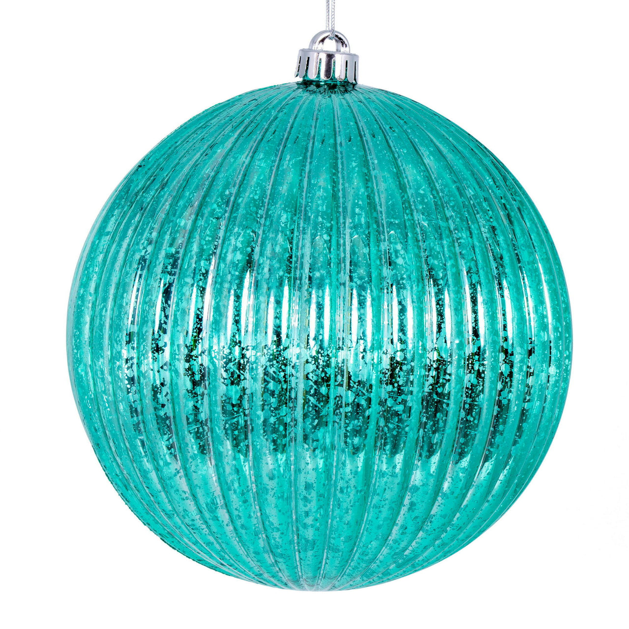 4" Teal Mercury Lined Ball