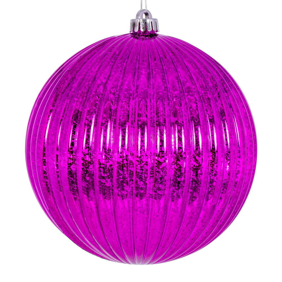 4" Fuchsia Mercury Lined Ball