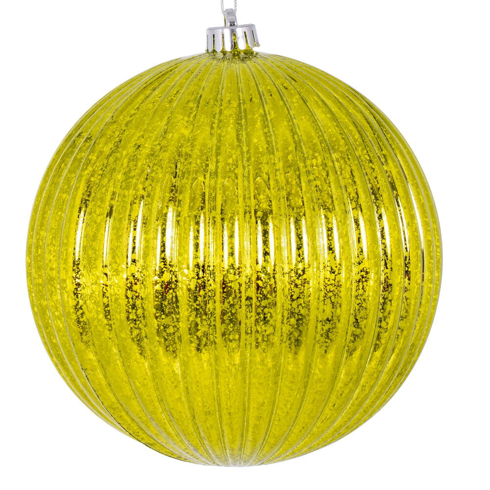 8" Lime Mercury Lined Ball