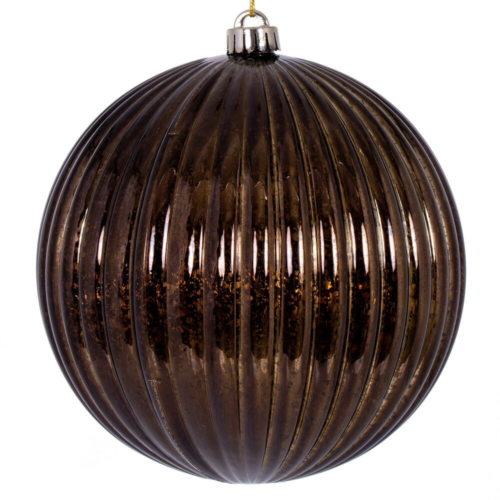 6" Chocolate Mercury Lined Ball