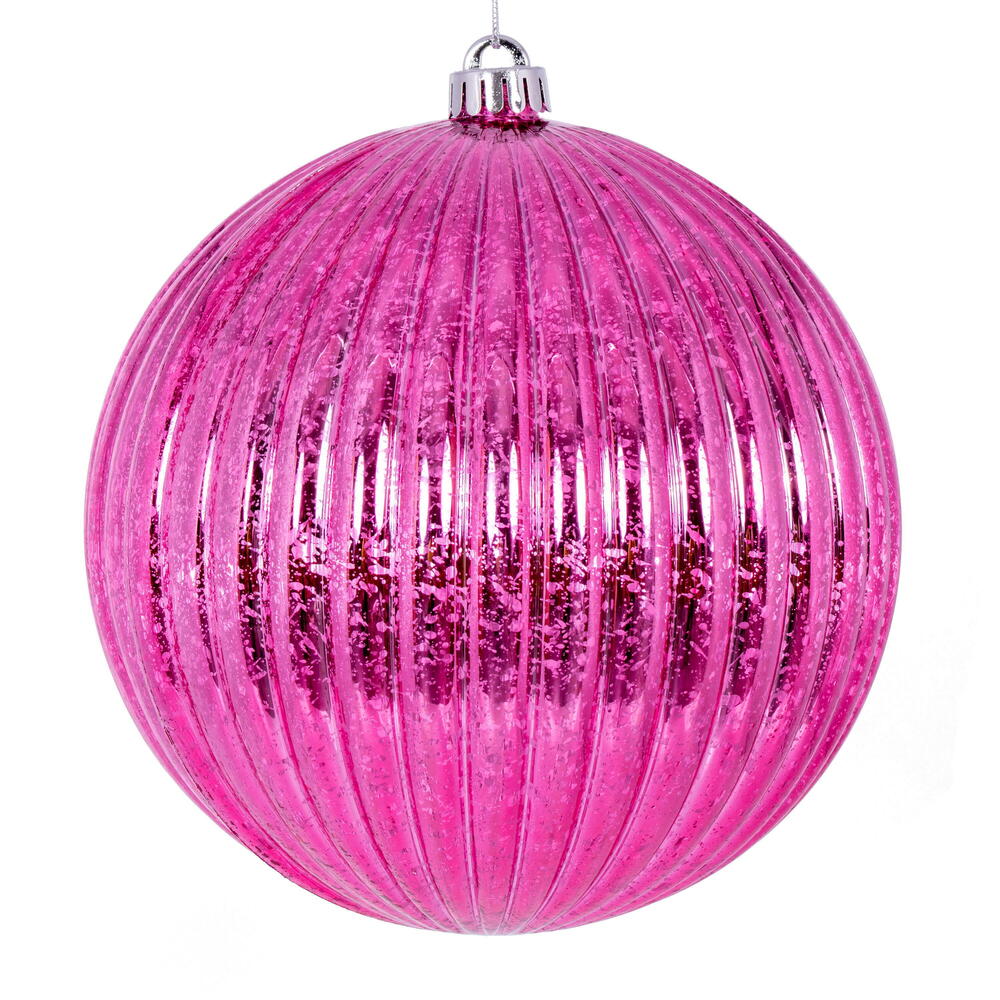 6" Pink Mercury Lined Ball