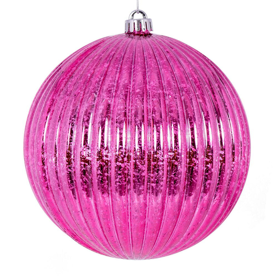 6" Pink Mercury Lined Ball