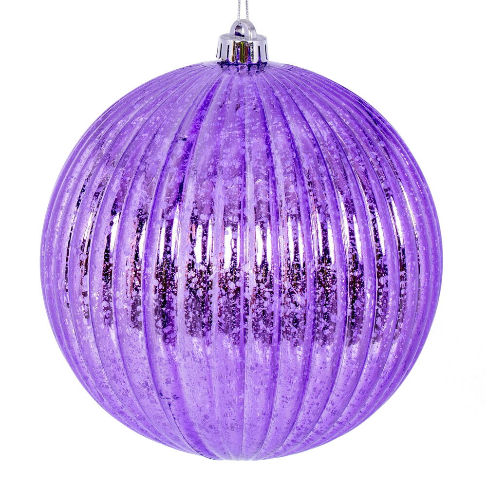 6" Lavender Mercury Lined Ball