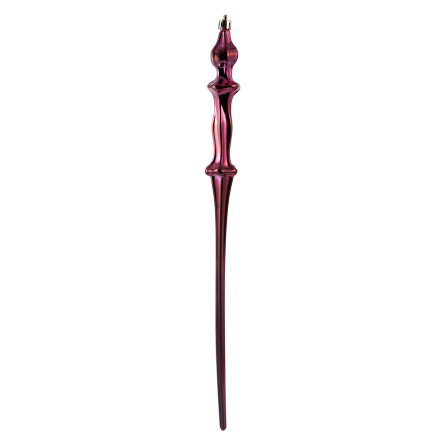 15.7" Berry Red Shiny Icicle
