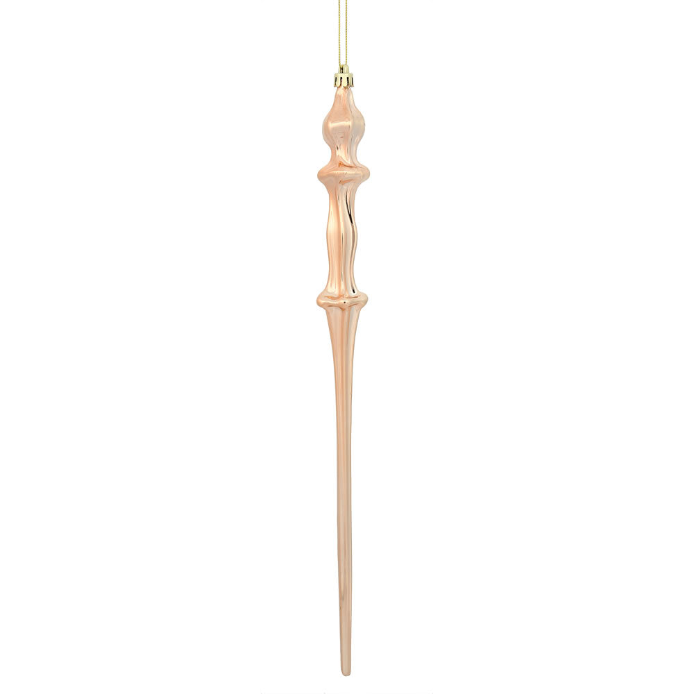 15.7" Rose Gold Shiny Icicle