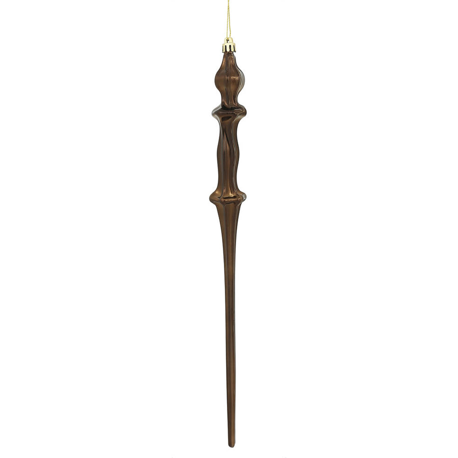 15.7" Chocolate Shiny Icicle