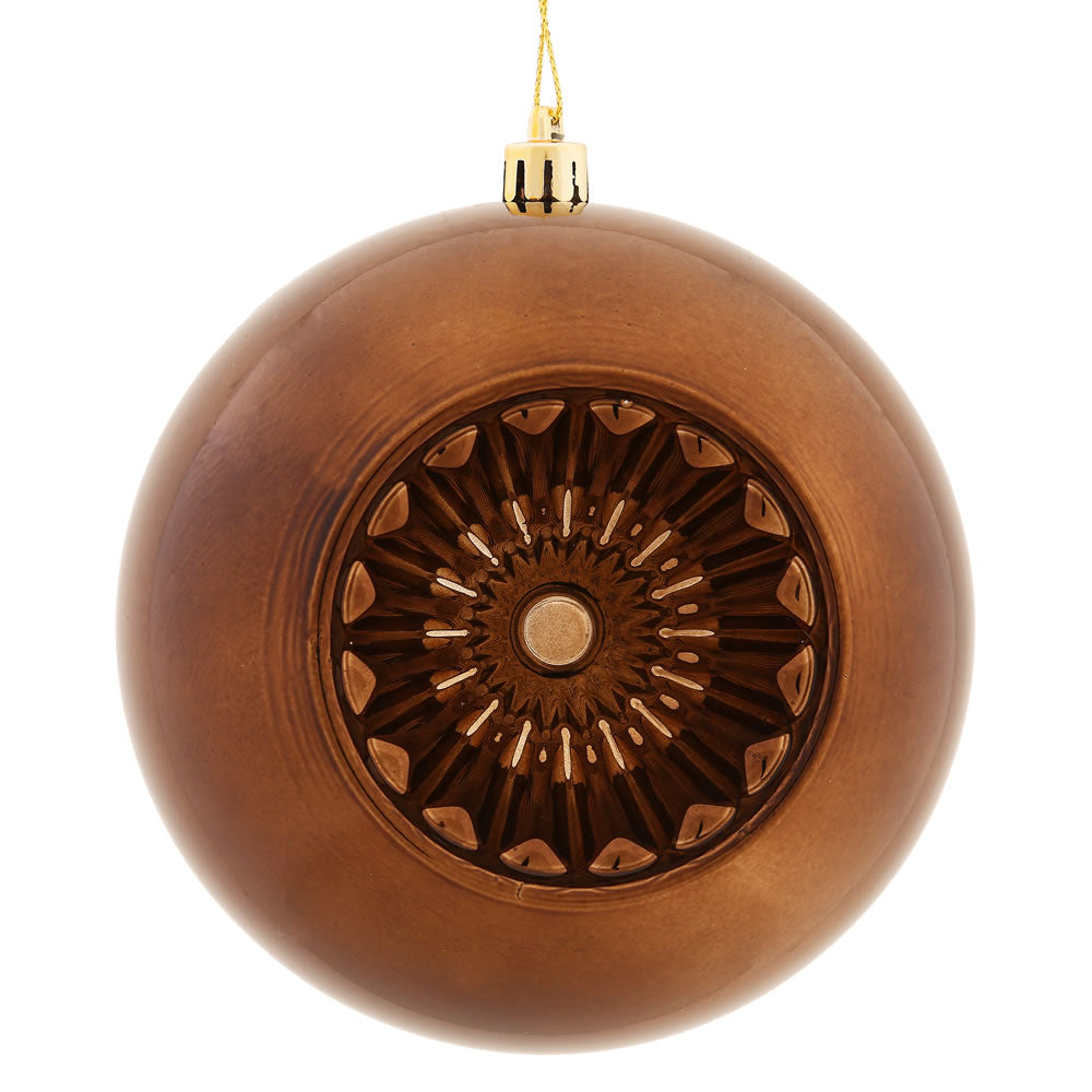 4.75" Chocolate Shy Star Brite Ball