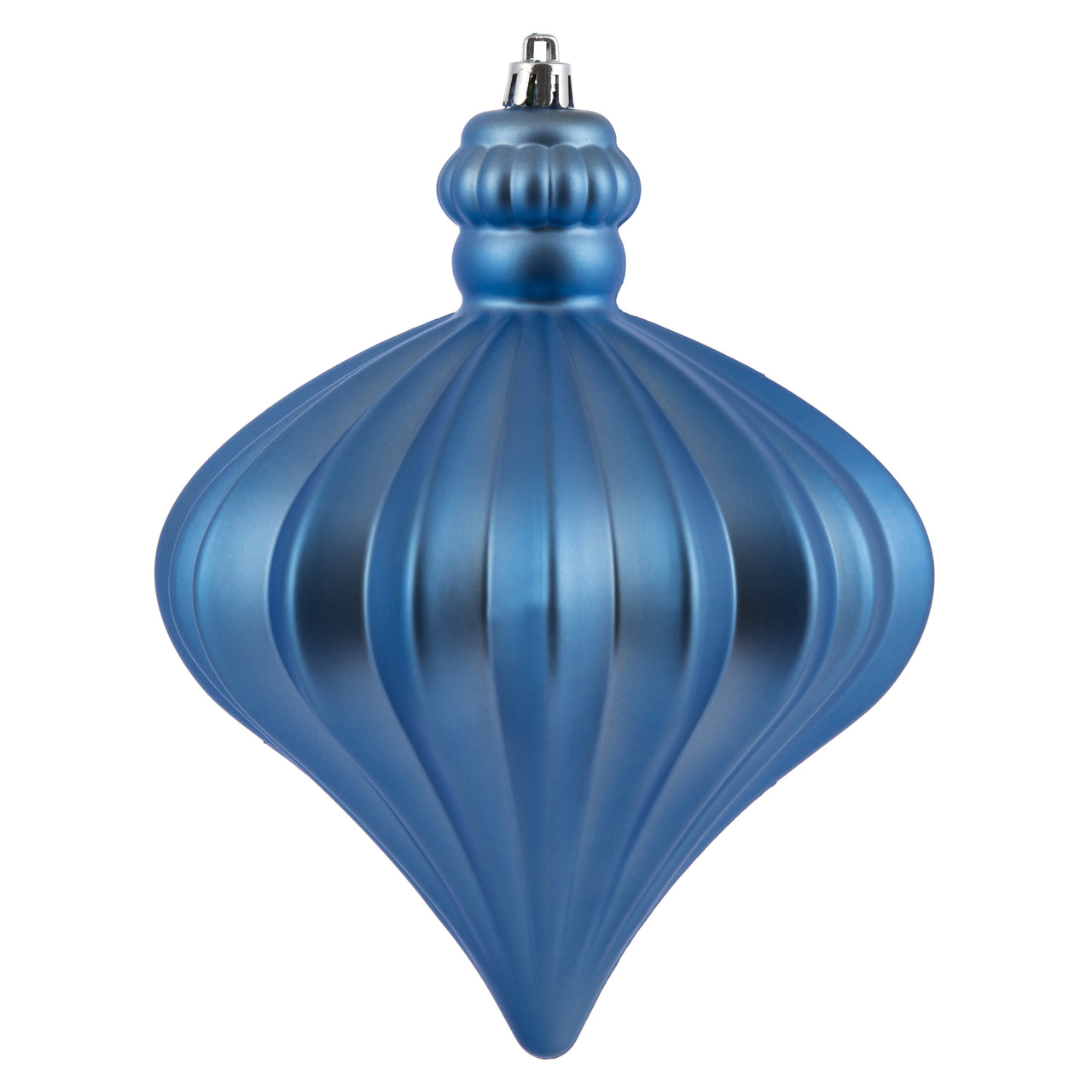 6" Periwinkle Matte Onion Drop