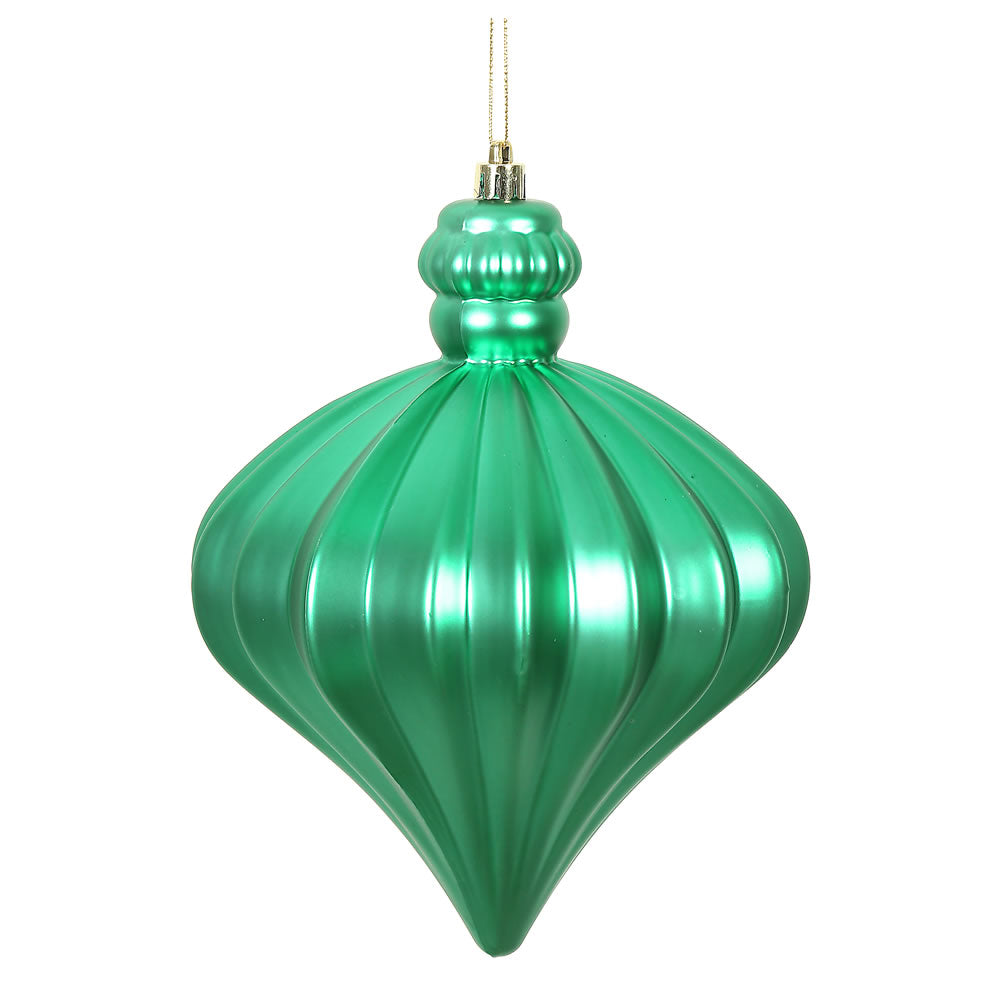 6" Seafoam Matte Onion Drop