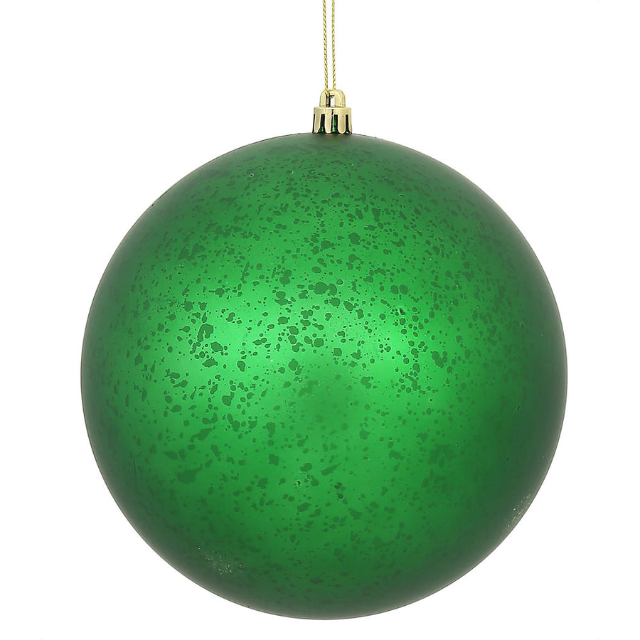 4" Green Matte Mercury Ball