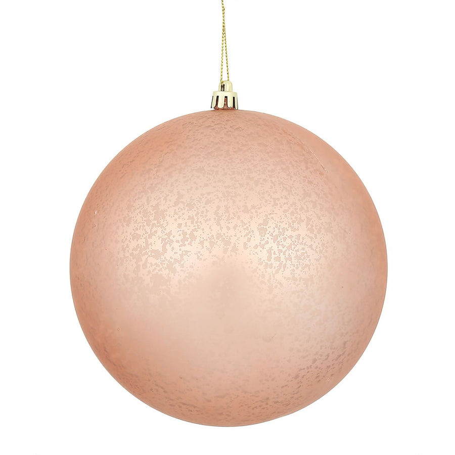 4" Rose Gold Matte Mercury Ball