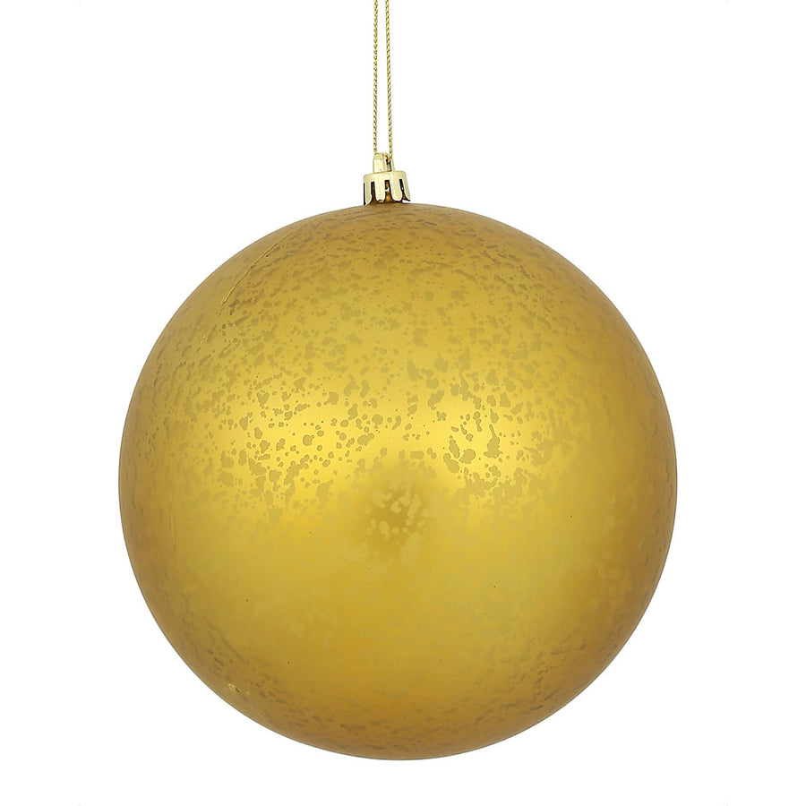 6" Gold Matte Mercury Ball
