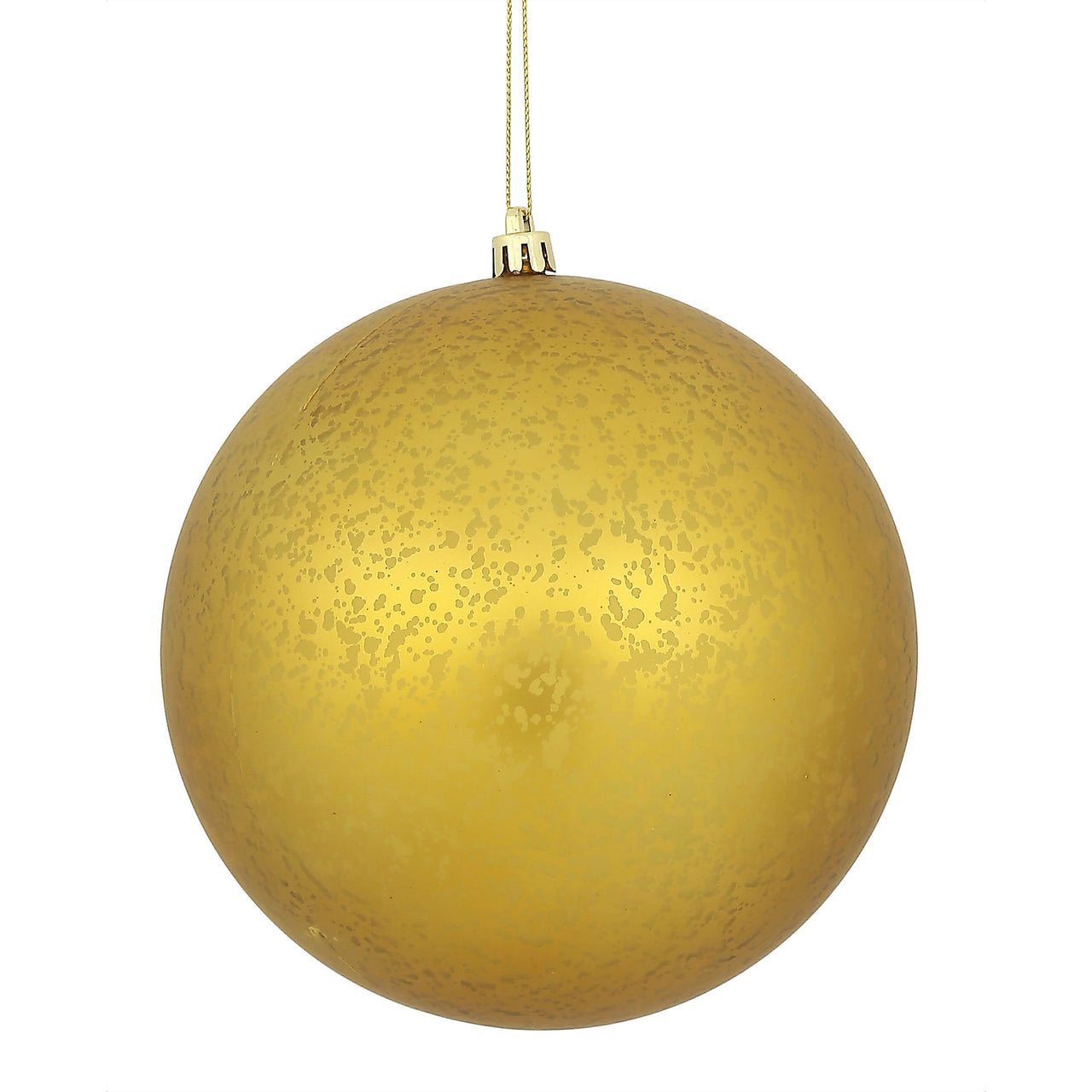 4" Gold Matte Mercury Ball