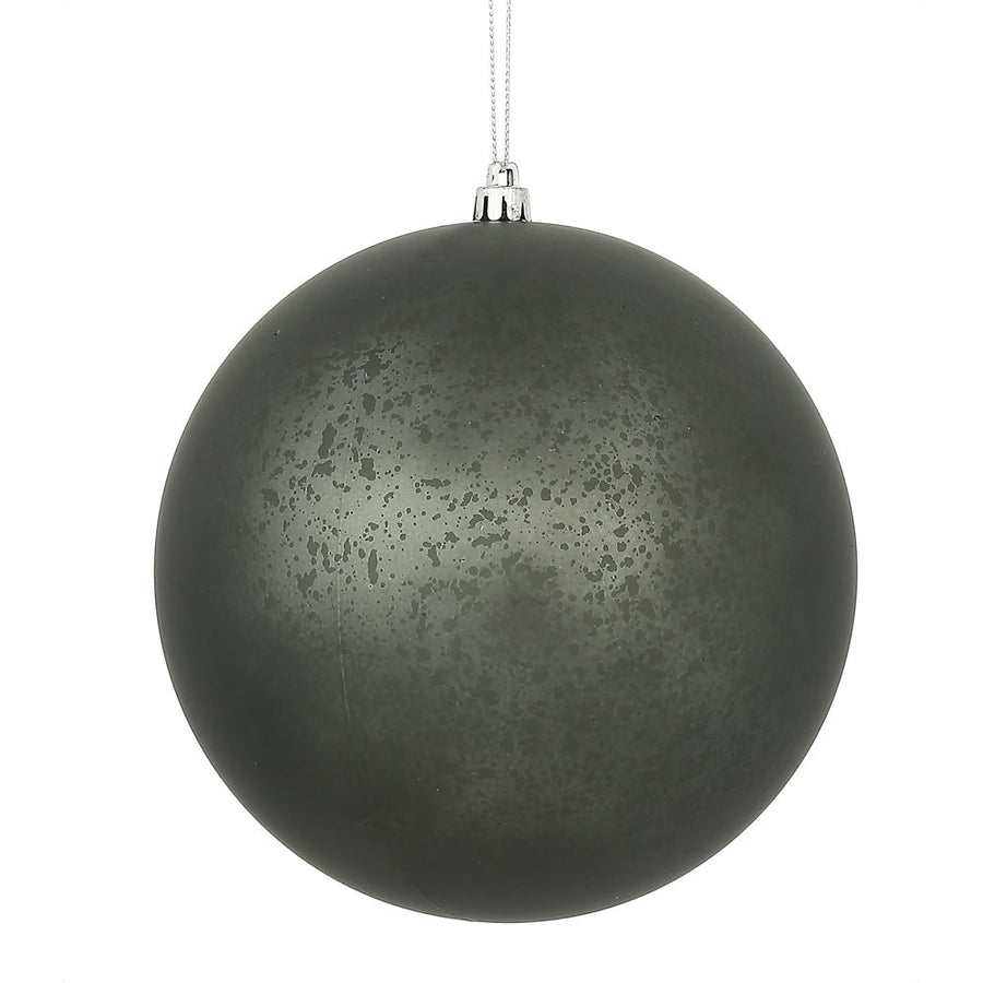 4" Pewter Matte Mercury Ball