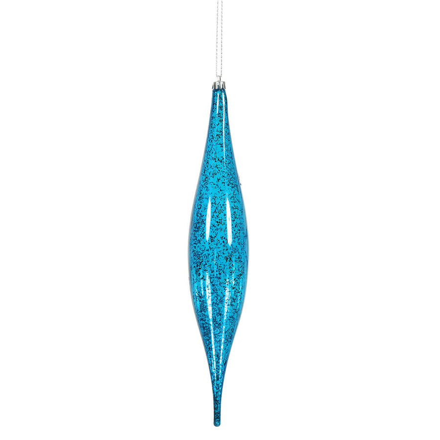 13" Blue Mercury Rain Drop