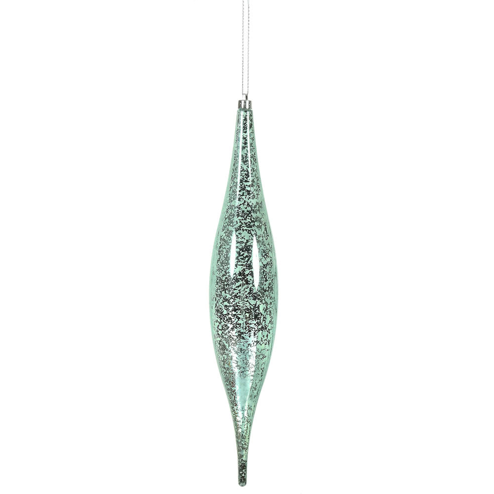 13" Baby Blue Mercury Rain Drop