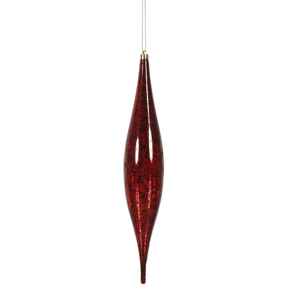 13" Burgundy Mercury Rain Drop