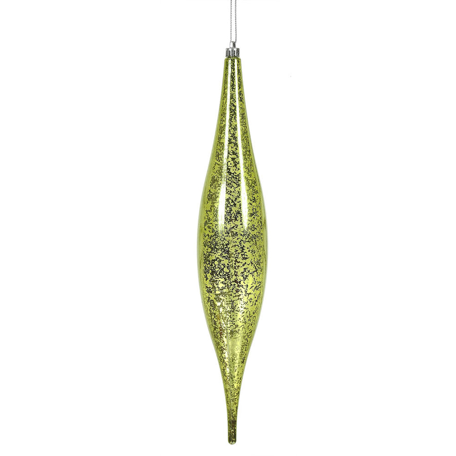 13" Lime Mercury Rain Drop