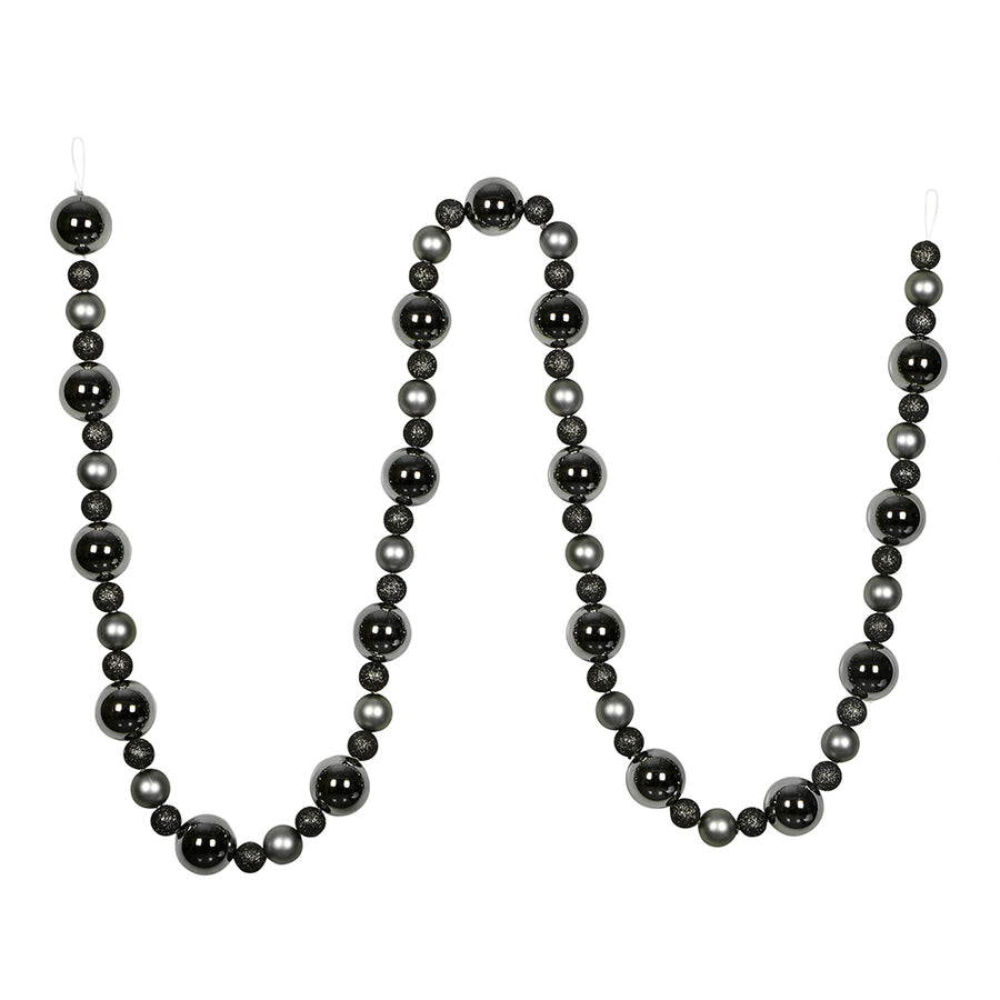 9' Limestone Assorted Ball Garland