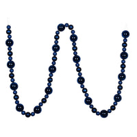 9' Midnight Blue Assorted Ball Garland