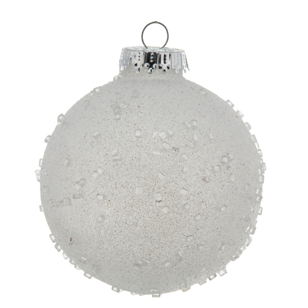 4" White Ice Ball