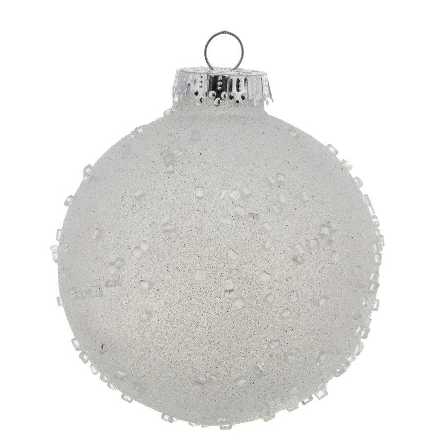 4" White Ice Ball