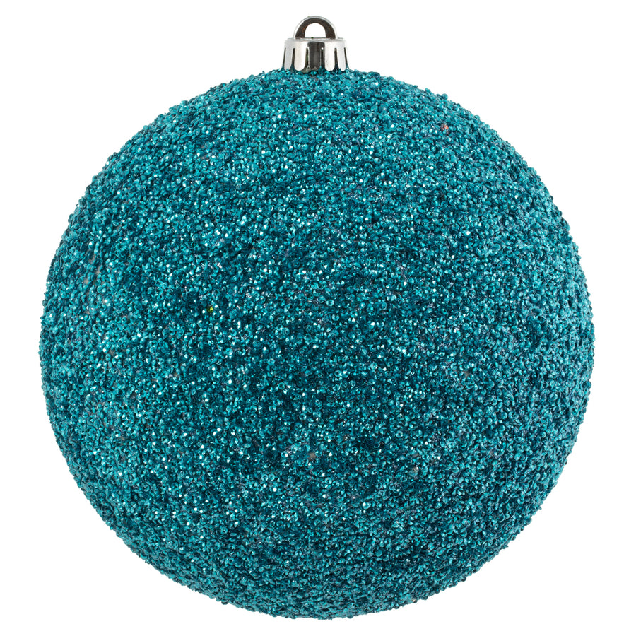 8" Periwinkle Beaded Ball Drill