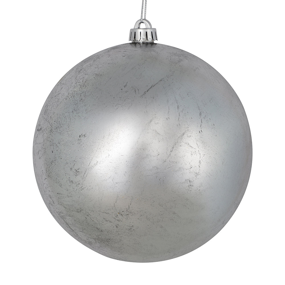 6" Silver Foil Finish Ball