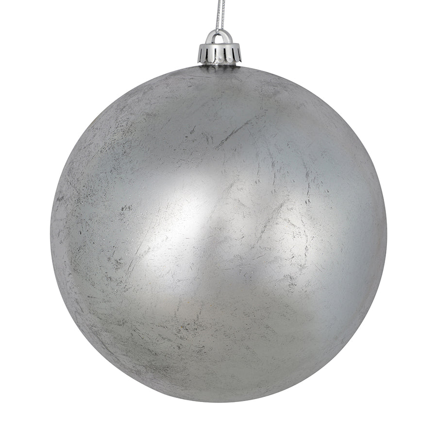 6" Silver Foil Finish Ball