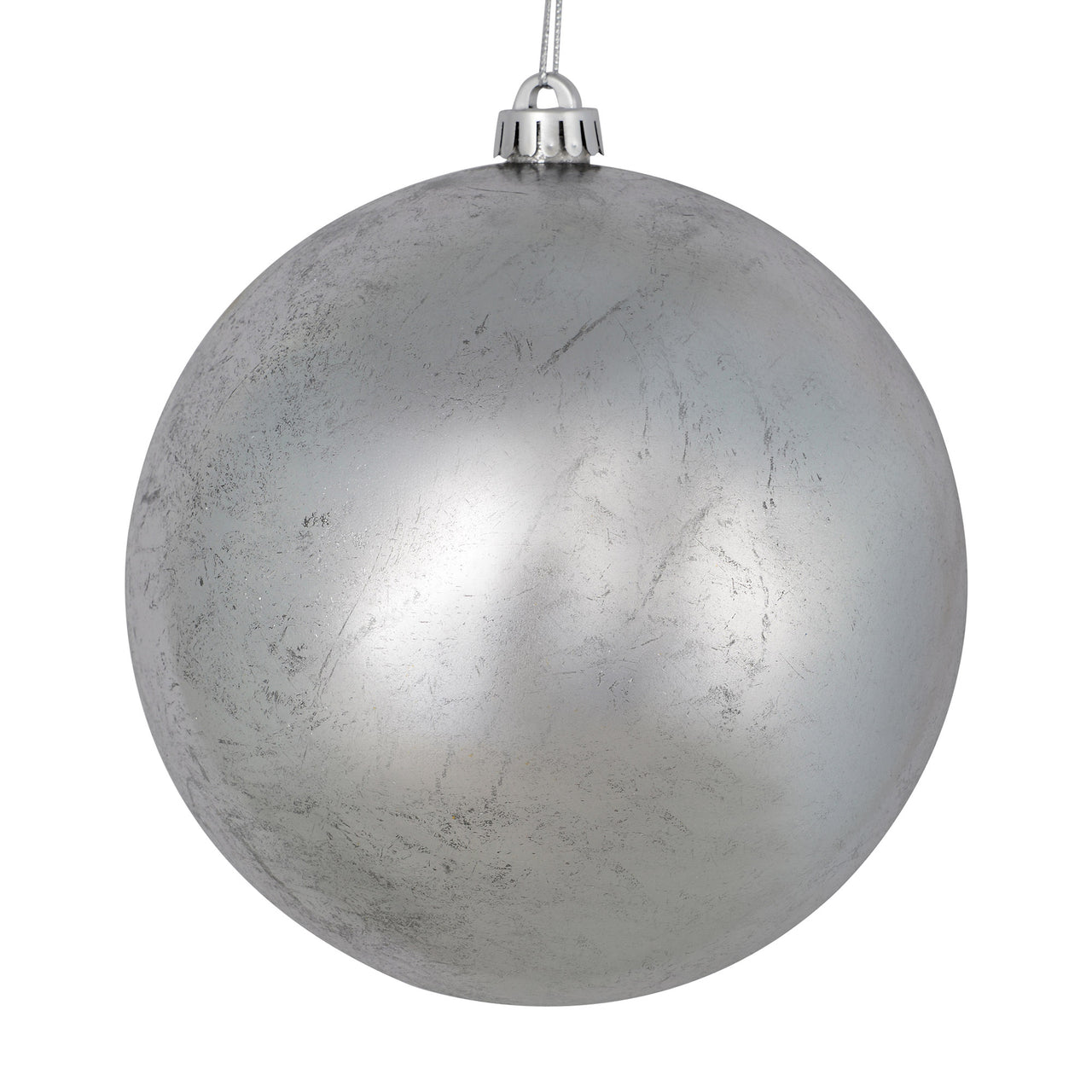 4" Silver Foil Finish Ball