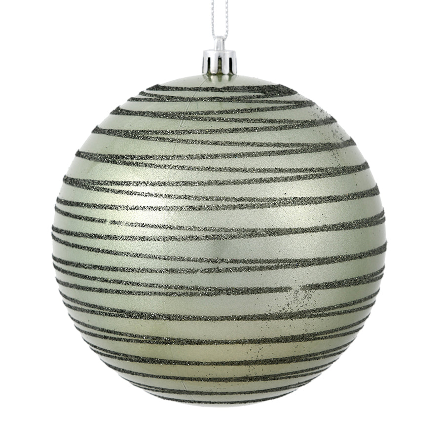 6" Wrought Iron Candy Glitter Ball