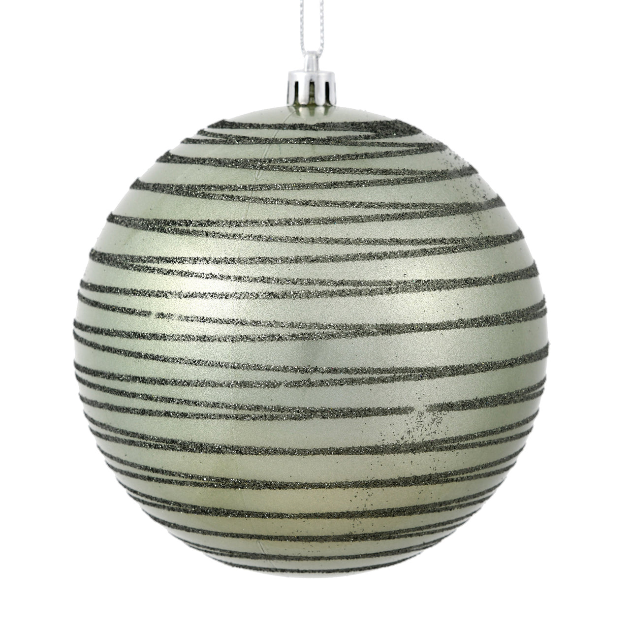 4" Wrought Iron Candy Glitter Ball