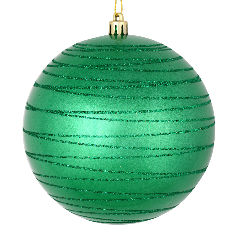 6" Seafoam Green Candy Glitter Ball